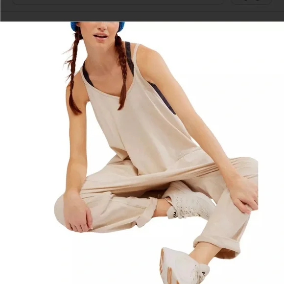 Free People Movement Cream Jumper - Picture 2 of 14